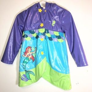 Disney Store Ariel The Little Mermaid rain coat